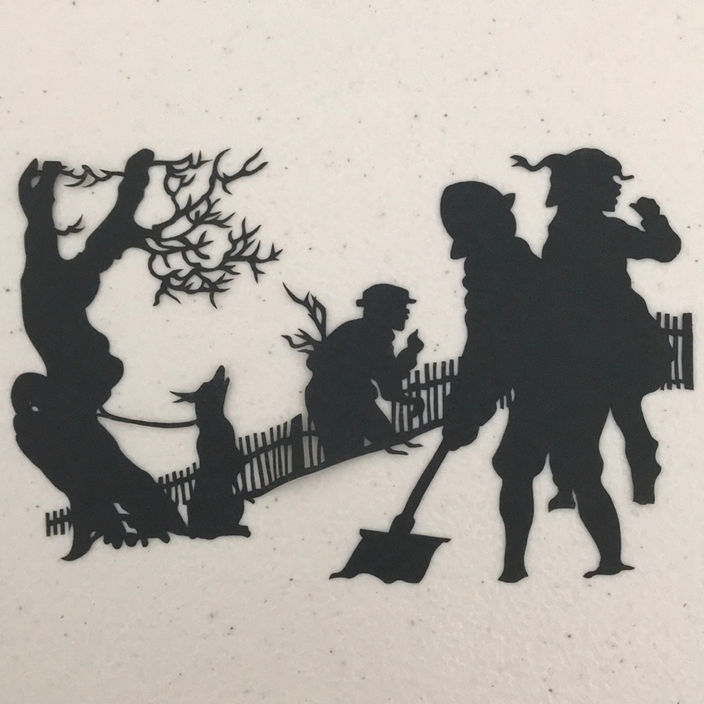 💖 Handmade PaperCut Silhouette Scherenschn…